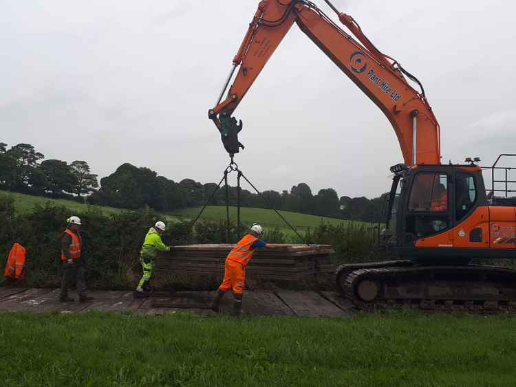 Construction has begun on the Congleton Hydro Scheme