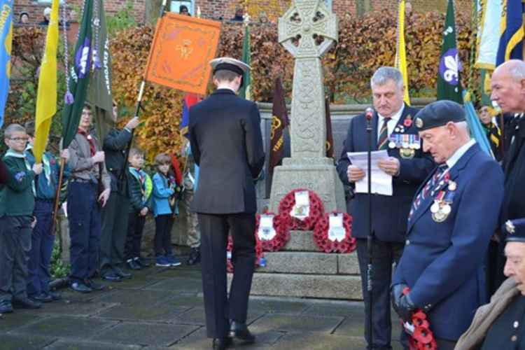 Congleton Remembrance Parade 2019 (Image by the Congleton Branch of The Royal British Legion)