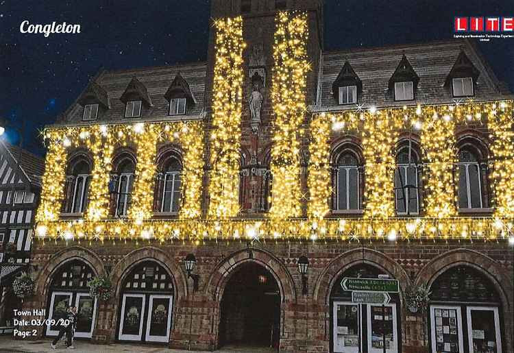 Artist's impression of Congleton Town Hall