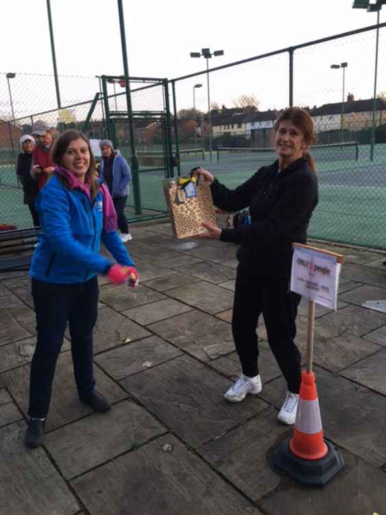 Becky Spall and Helen Dyson