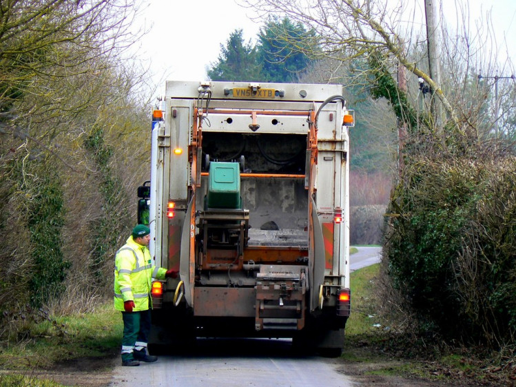 Bin collections resumed today
