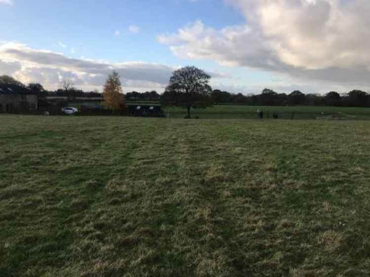 View of the application site from the field (east)