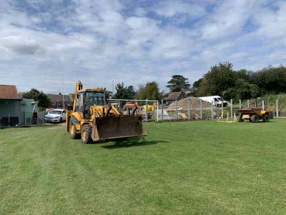 Work continues at a pace at the Davey Fort as the £140,000 development programme comes to an end