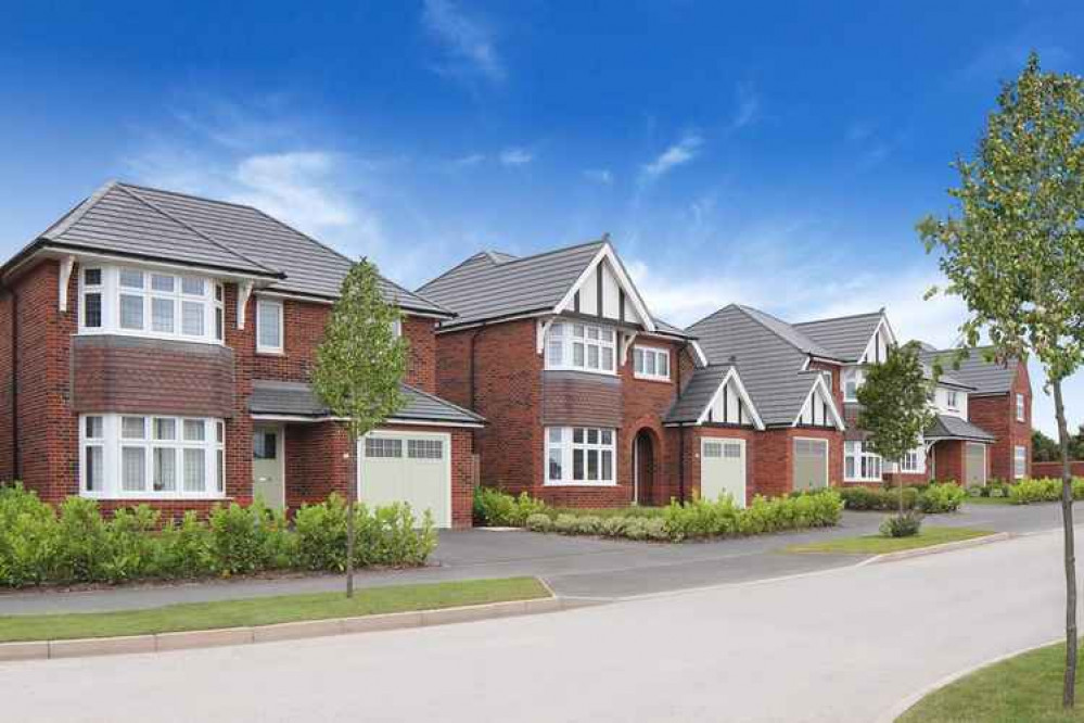 Previous Redrow homes at Cranberry Gardens, Congleton.