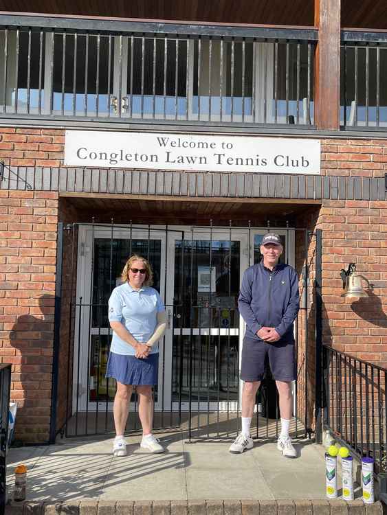 Runners Up Maureen Taylor and Simon McAsey