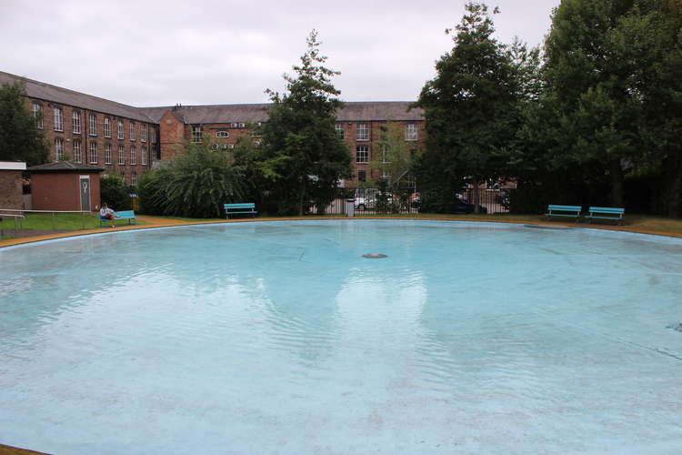 Congleton Paddling Pool is near the Daneside Theatre on Park Road.