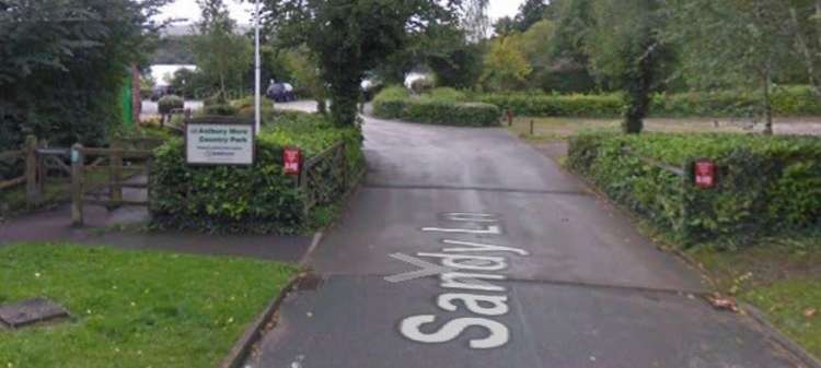 The defendant and his friends were stopped near Astbury Mere.