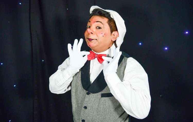 Congleton clown Chico is one of Circus Starr's star - or should we say Starr - performers.