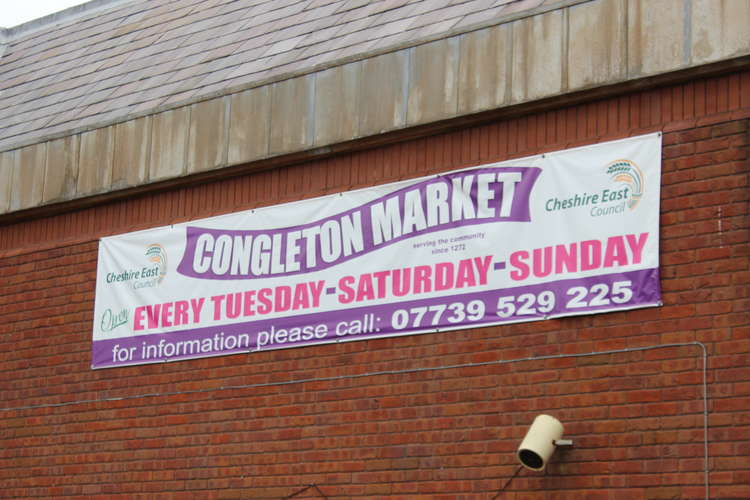 Contrary to popular belief, Cheshire East run Congleton's Market, not our Town Council. But we've contacted both for comment.