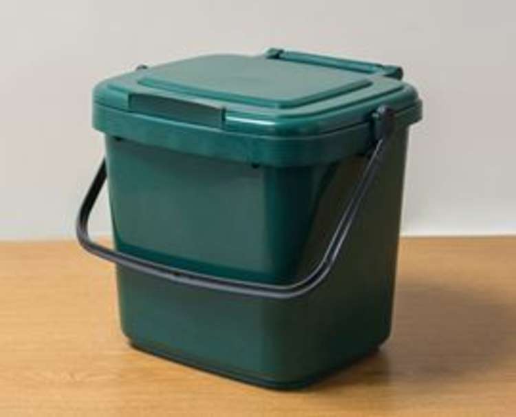 You may wish to keep your food caddy outside over the festive season, to stop the smell from stinking out the house.