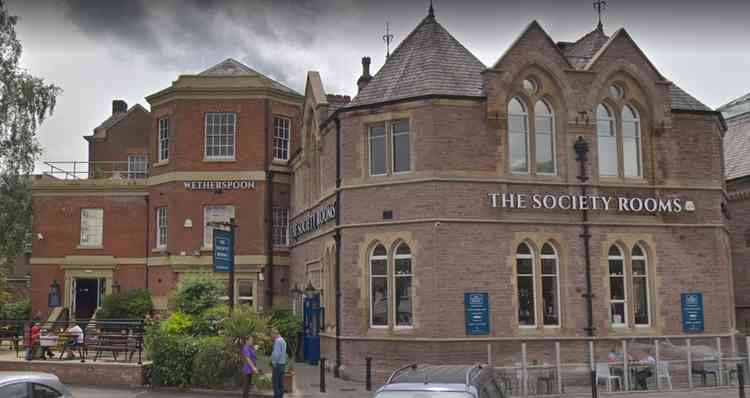 The Society Rooms pub, Park Green (Image: Google Maps)
