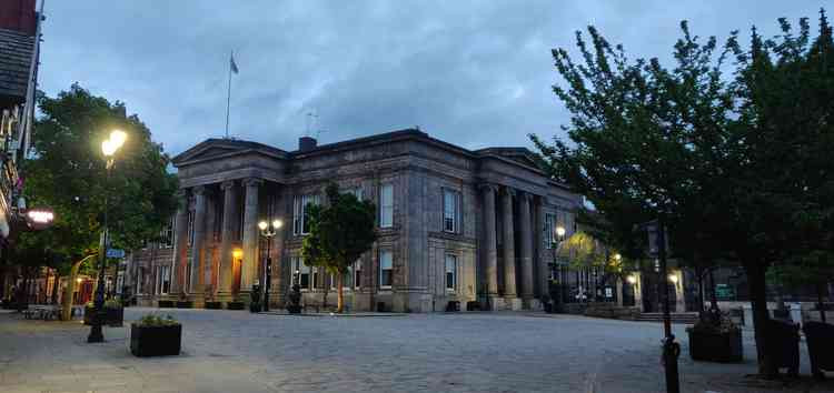 The town centre could be busy with traders once more.