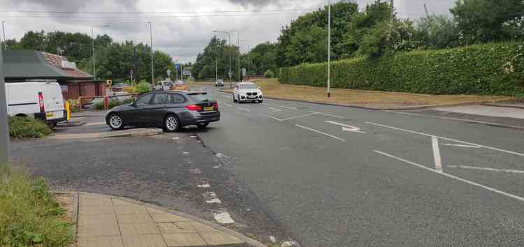 Traffic disruption was limited on Hulley Road around midday.