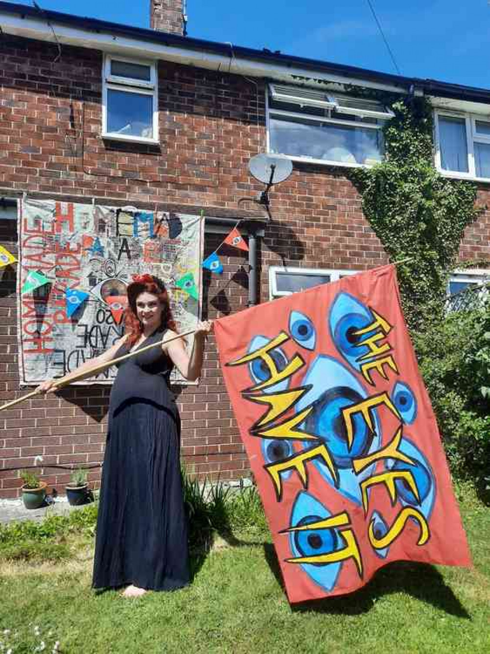 Artist Becca Smith turning her home into a float for Barnaby Parade.