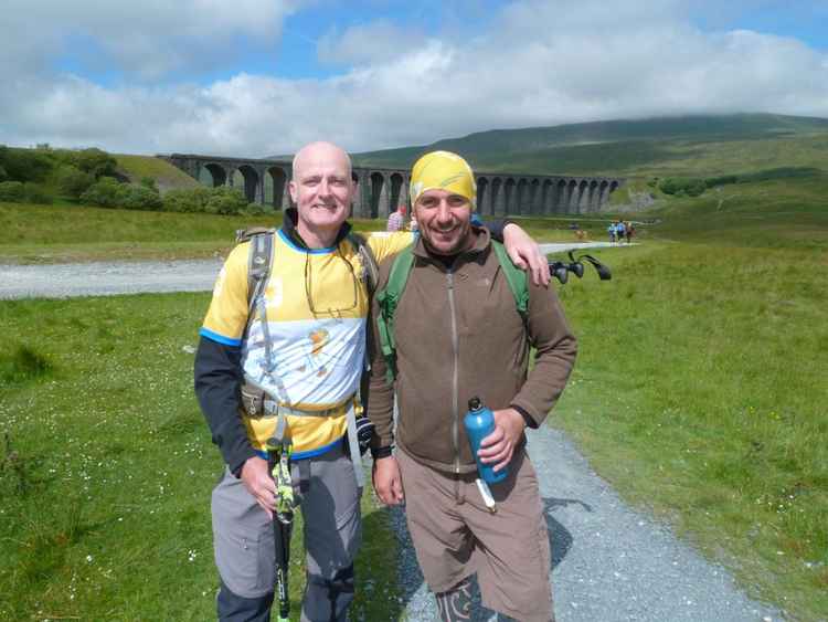 John and Mike at Ribblehead