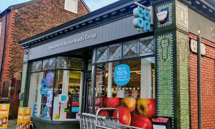 Buxton Road Co-op.