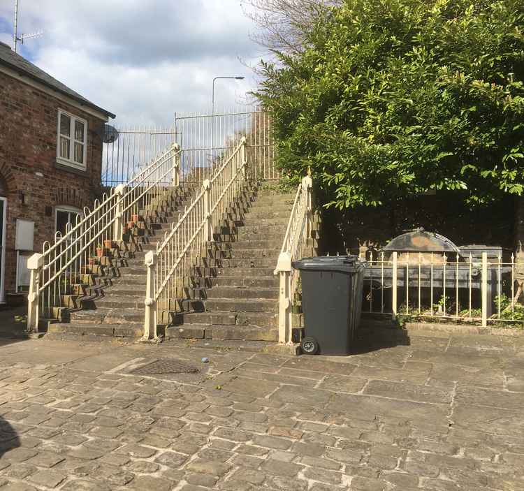 It is feared by the tenants and current owner of the houses next to the steps that re-opening them would welcome anti-social behaviour.