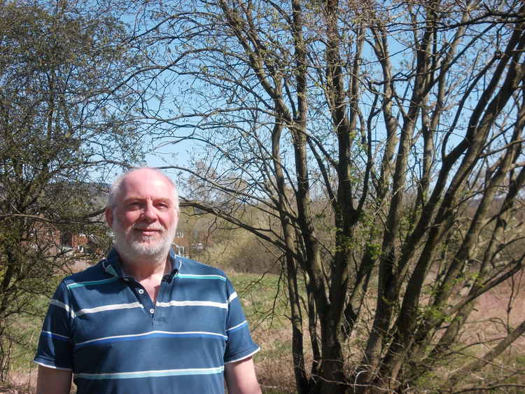 John on northern Danes Moss - outside the Nature Reserve, but still an important wildlife habitat - that he is seeking to protect.