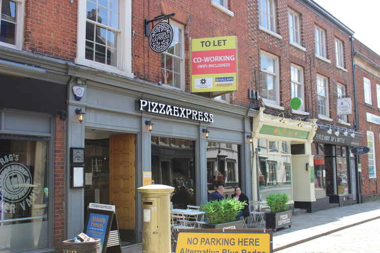 Market Place lacks a high number of outdoor seating, but emergency rules have been put in place to help local businesses set up temporary outside seating to allow for social distancing measures in response to COVID-19.