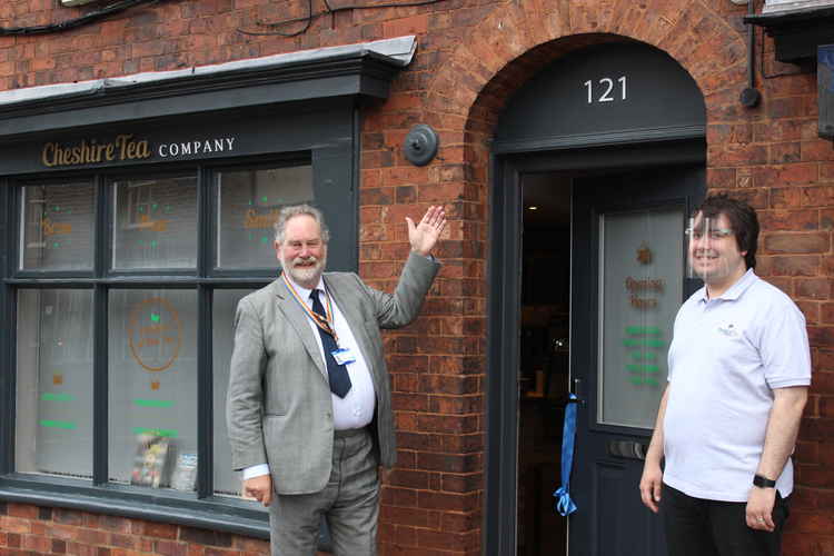 The Deputy Mayor and Phil, who founded the business in 2014, and sold to local cafés before launching on Amazon in 2019. 2021 marks the opening of their first physical store - and where better than Macc.