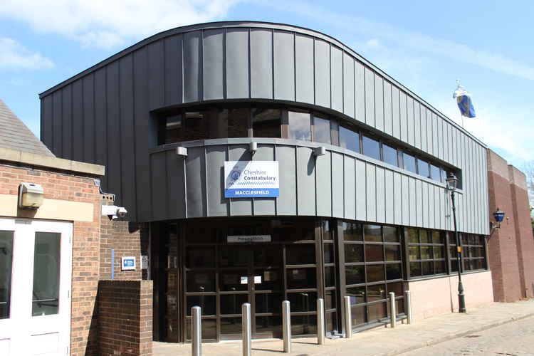 Macclesfield police station sits on Brunswick St.