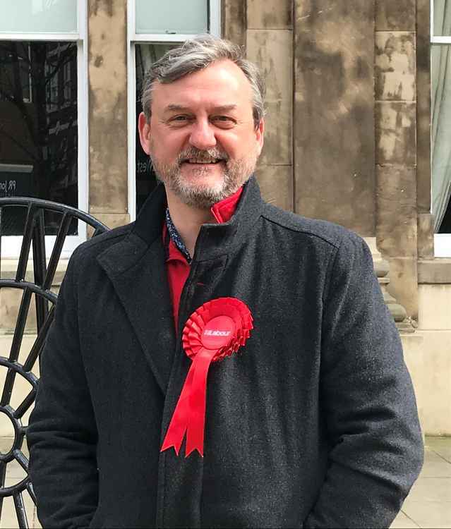 Labour's Sandy Livingstone had 267 more votes than the runner-up, Green Party candidate John Knight. Sandy will join representing former Mayor Cllr Janet Jackson MBE as another Labour representative for Central Ward. (Image - Sandy Livingstone)