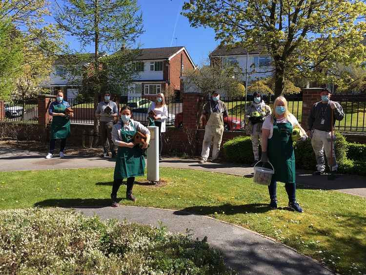 The donated outdoor activities have benefitted both patients and staff at the care home. (Credit - Belong)