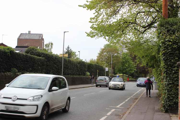 Simeon will send the petition to Cheshire East Council after gaining 60 more signatures. He hopes Victoria Road (pictured) will have more pedestrian crossings and lower speed limits.