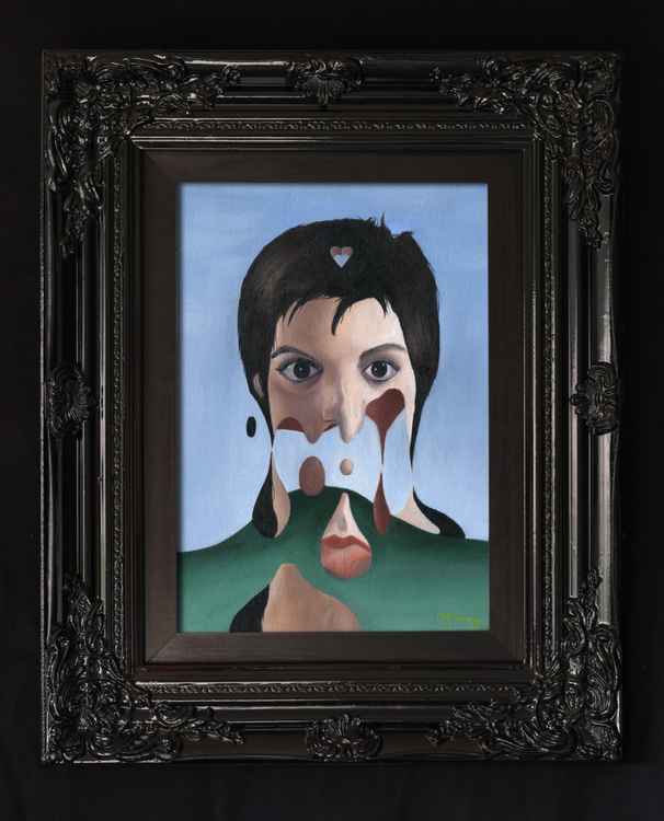 Mark Sheeky's 2005 portrait of American actress Liza Minnelli. The multi-talented Crewe artist has painted over 1000 paintings in his career. He is also a musician, and has published books about surrealism.