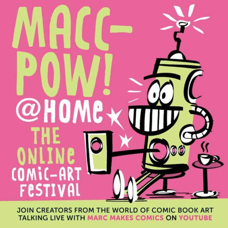 Know anyone that might want to get into comics? Please share with them this FREE Macclesfield event. (Image - Marc Jackson)