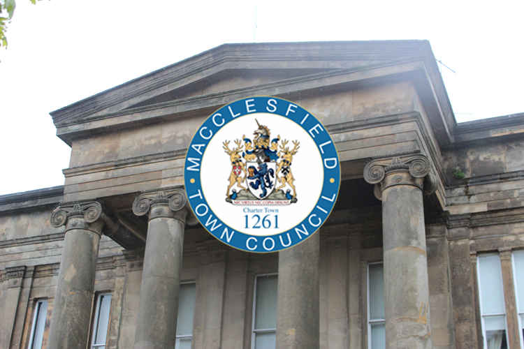 Macclesfield Town Council operate from the Town Hall on Market Place. (Image - Self-taken / Logo Macclesfield Town Council)