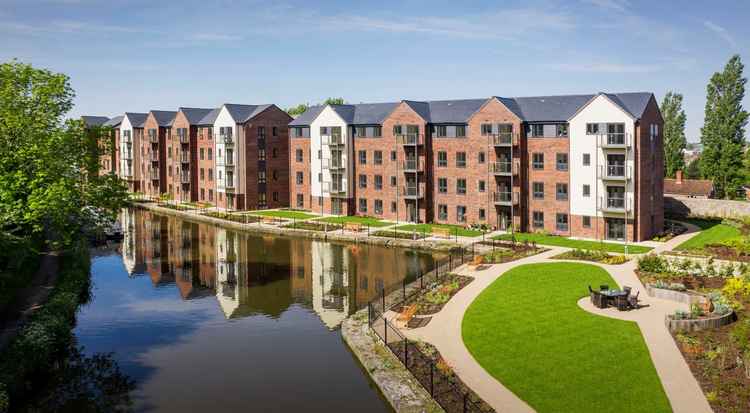 Adlington The Bridges was built in 2019. It features 64 high-quality apartments, a restaurant, hair salon, and lavish gardens. There are currently vacancies available. (Image - adlington.co.uk)