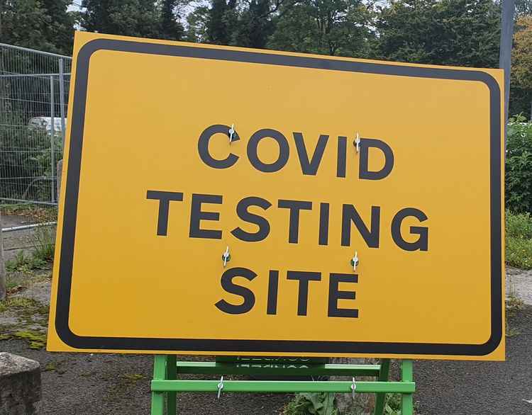 Cheshire East Council wants everyone over 18 to get tested - regardless of symptoms. An extra testing site in neighbouring Wilmslow has been set-up, to cope with the increasing COVID-19 cases in Macclesfield. (Image - Cheshire East Council)