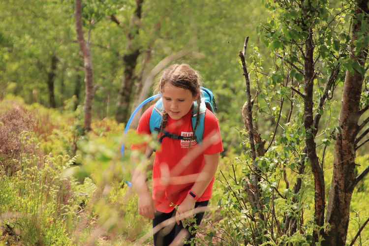 Tess Liddle took part in the challenge to raise awareness for CLN2 Batten Disease, which affects her friend Amelia and Amelia's brother Ollie. (Credit - The Liddle Family)