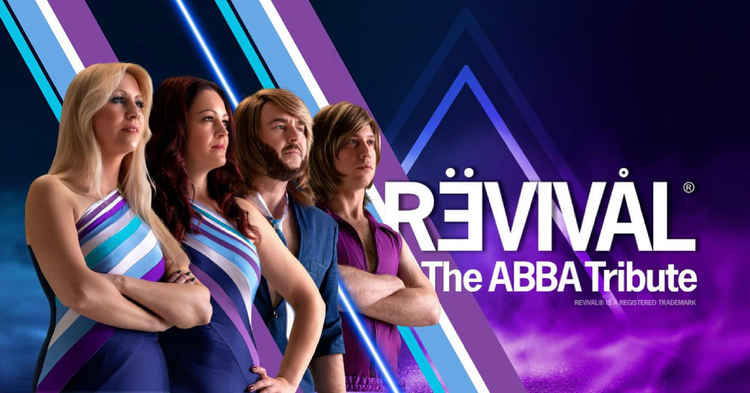 One of the best tribute acts in Britain is coming to Macc. And they are ABBA-themed! (Image - Revival)