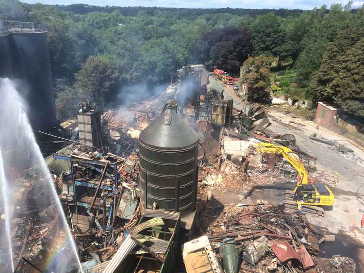 Four people died in the deadly mill explosion that happened almost six years ago. (Image - Cheshire Fire and Rescue)