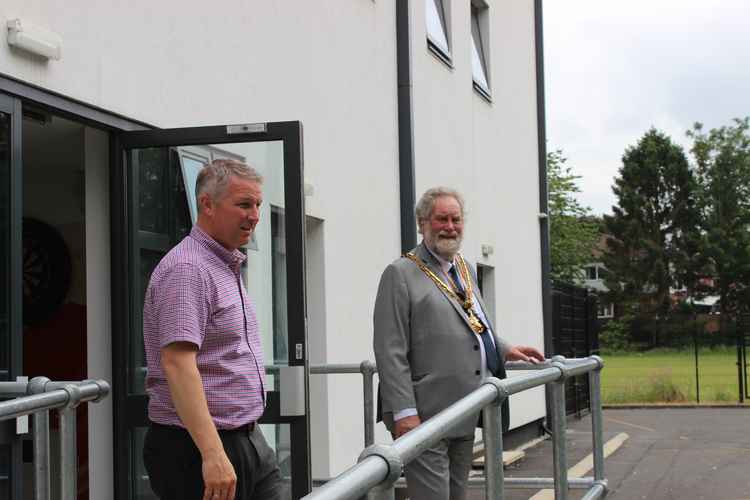 Macclesfield Town Councillor David Edwardes enjoyed seeing Fermain's alternative approach to education in Macclesfield.