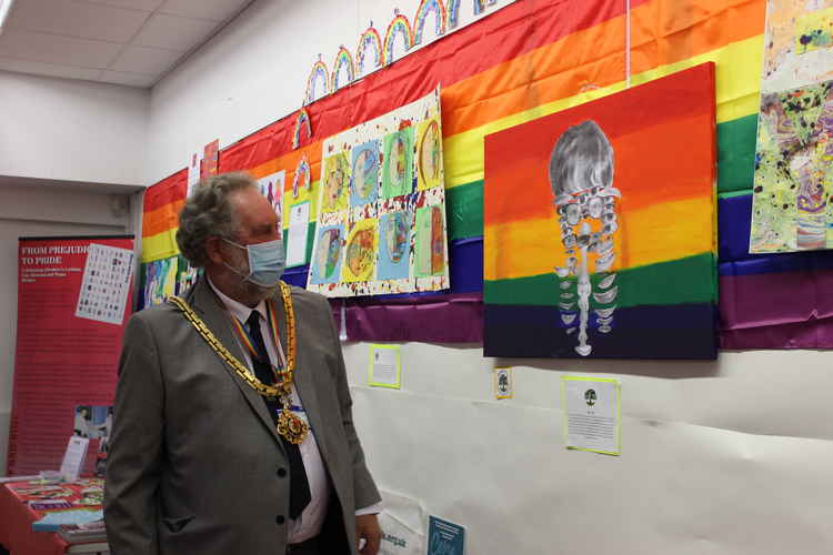 Children can receive their artwork back after the Macc Pride centre shuts after July 10.