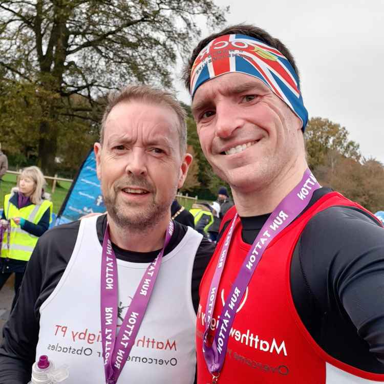 Every year, The Christie charity are supported by almost 7,000 people taking part in sporting event fundraisers. Two of these were Macclesfield businessmen Matt Rigby and Simon Spurrell (pictured), who've raised thousands.