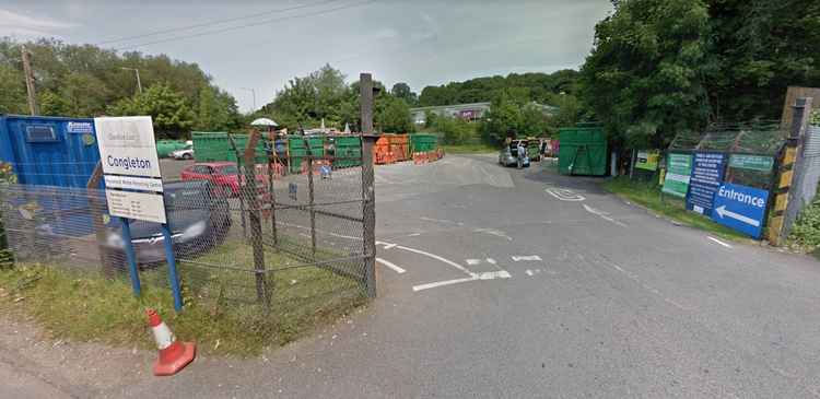 The new plans to encourage more recycling is juxtaposed by the planned closure of the Congleton Household Waste & Recycling Centre.