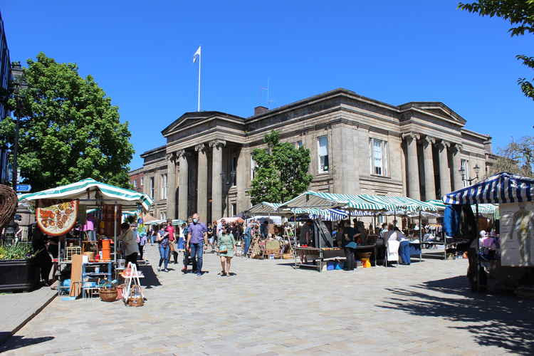 Macclesfield Town Hall is owned by Cheshire East Council, but Macclesfield Town Council also work in there.