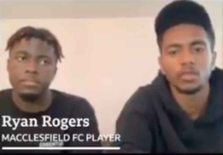 Ryan (right) spoke to the BBC after a trio of England players received a tirade of racist abuse on social media. (Image - BBC Sounds)