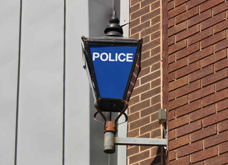 A lantern outside the Brunswick Street Macclesfield Police Station. Macclesfield Nub News has revealed exclusive figures on crimes in Cheshire following the England teams defeat.
