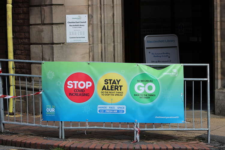 Public health campaigning from Cheshire East, including outside their buildings like Macclesfield Library, have helped to reduce numbers.