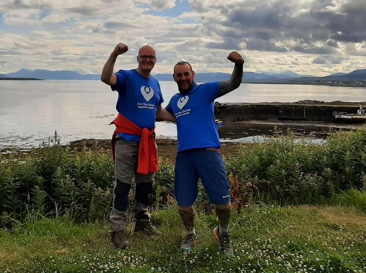 The 79-miler was completed 436 miles away from Macclesfield, on the Isle of Skye, Scotland.