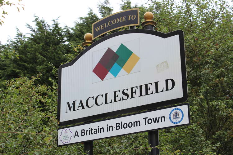 A Chelford Road streetsign greets guests to our town. Jones Homes are building hundreds of homes here - at the site of the five new streets.