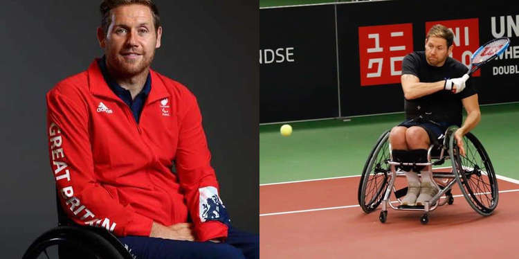 The 41-year-old Maxonian is a right-handed tennis player, who hopes to go for gold in Tokyo. (Image - @antcotterill)