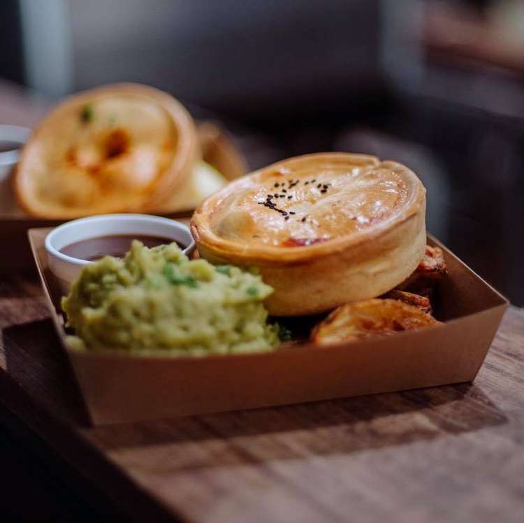 Macclesfield: Their pies can be delivered via Deliveroo, UberEats and Macclesfield Eats from Tuesday to Saturday 13-3 / 5-8pm. (Image - Lord of the Pies)