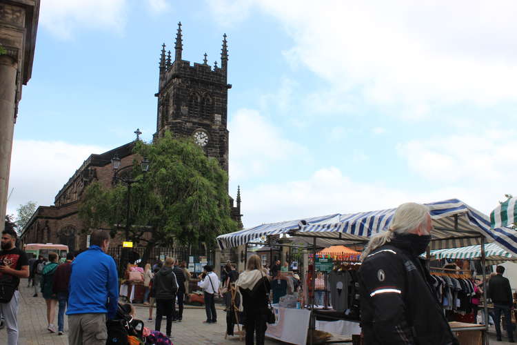 Market Place is also home to Macclesfield Town Hall and St. Michael's Church.