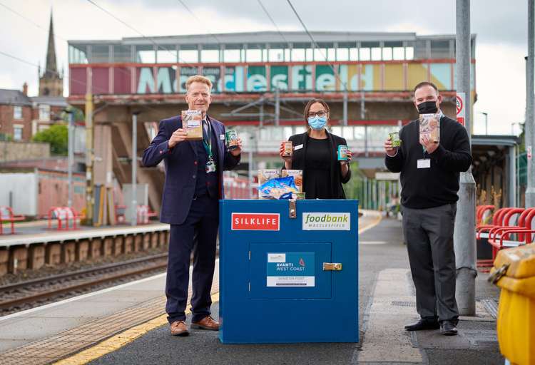 Dry goods are welcomed for the metal box, which can be opened by asking any Avanti Macc staff. (Image - Avanti West Coast)